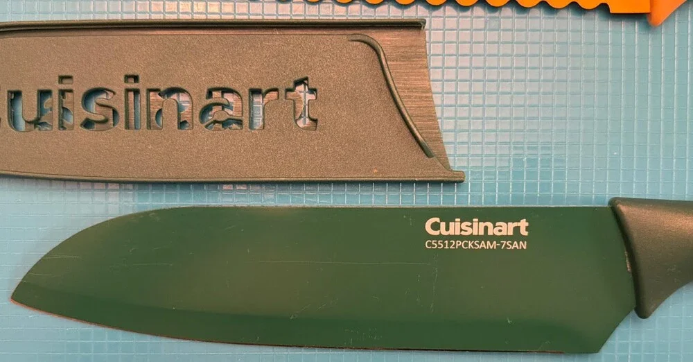 Cuisinart Ceramic Coated Colored Knives Set Of 3 Stainless Steel Dishwasher Safe